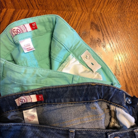 Bundle of girls jeans size 10 adjustable waist - Picture 8 of 8